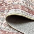 thumbnail image 6 of ARJINCUTE Boho Vintage Distressed Runner Rug Red 2'x8', Soft Machine Washable Foldable Non-Slip Carpet for Hallway Kitchen Entryway Bedroom Laundry, 6 of 9