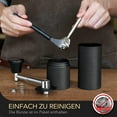 thumbnail image 2 of Manual Coffee Grinder with Folding Handle, Stainless Steel Conical Burr, Adjustable Internal Setting, Manual Coffee Grinder for Espresso Filter Coffee, 2 of 5