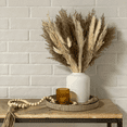 thumbnail image 4 of Koyal Wholesale 80 pcs 18" Natural Dried Pampas Grass Bouquet, Fluffy Bunny Tails, Reed Grass, Dried Flowers, 1-Pack, 4 of 5