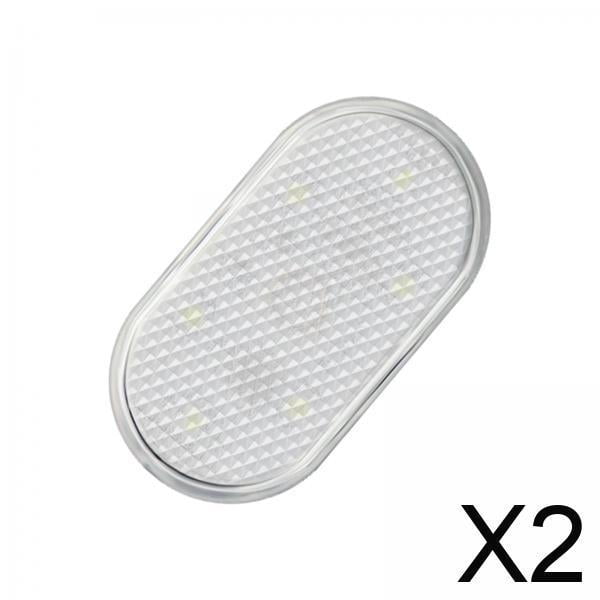 Luz de lectura,Luz adhesiva para lectura nocturna con sensor para interiores,Luz de lectura con sensor LED para interior de automóvil,Lámpara de neón con interruptor de un solo toque,luces