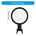 thumbnail image 3 of GJX Easy Carry Magnification Tool with Light Neck Wearable Glass Rechargeable Magnifier Glass for Senior Reading Needs Magnifying Glass with Light, 3 of 7