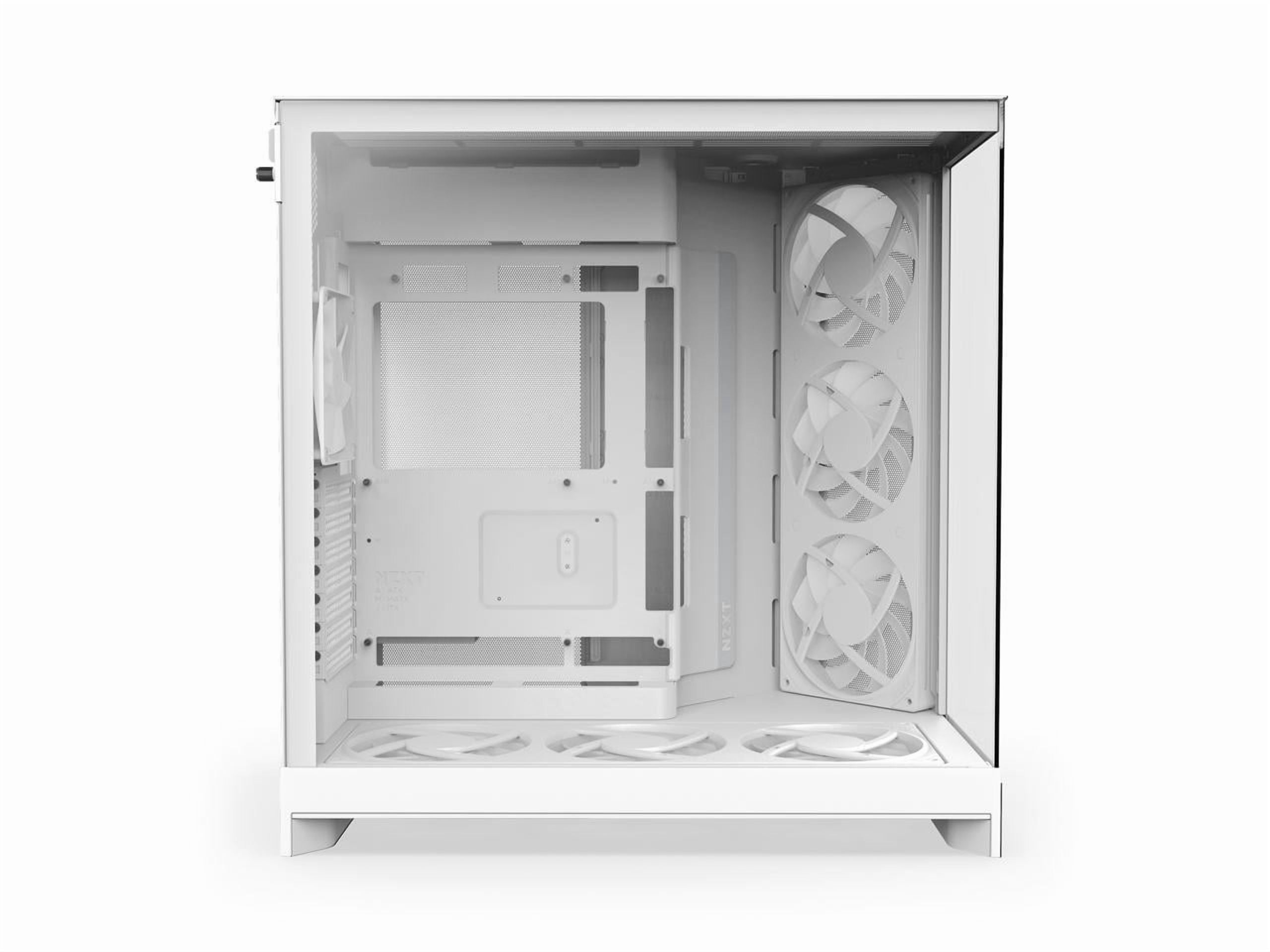 NZXT CCM-H92FW-P1 White SGCC / Tempered Glass Mid-Tower Case (Computer Cases - ATX Form)