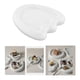 thumbnail image 4 of Juego de Platos de Cena, Juego de Platos Apilables de Cerámica, Bandeja de Servicio de Catering para Aperitivos, Resistente a Los Arañazos, para El Ho Tulipán Soledad Plato de postre, 4 of 10