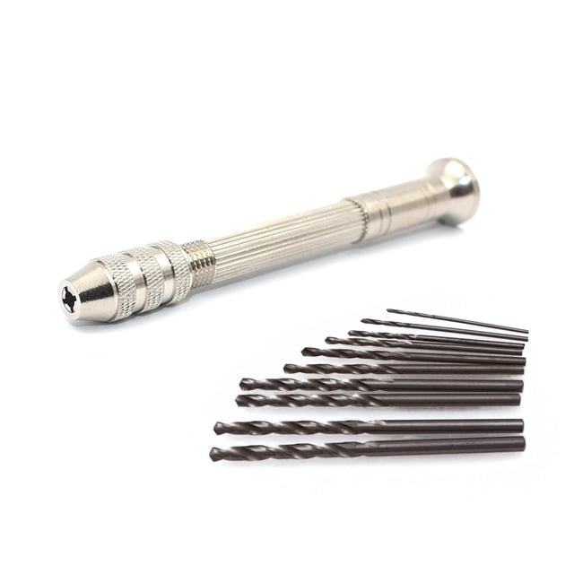 Scienceny Brocas helicoidales para hacer joyas, brocas para carpintería con mango, accesorios para artesanos, herramientas de carpintería, y Type3 NO3 Scienceny TO007916-02