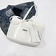 thumbnail image 4 of Bolsa Tote De Pana Bolso de pana para mujer Bolso informal de viaje de invierno de gran capacidad (blanco), 4 of 9