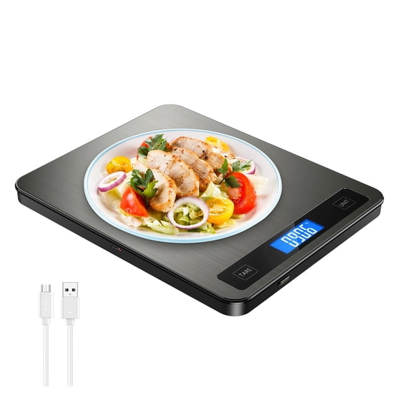 20Kg/1g Digital Kitchen Scale USB Powered Balance Multifunction Food Scale for Baking Cooking Household Weigh Electronic Scale ,High Accuracy