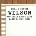 thumbnail image 4 of Printtoo Self Inking Wedding Invitation Personalized Custom Address Rubber Stamp Gift Idea, 4 of 6