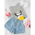 thumbnail image 3 of Cute Panda Bear Opening Present T-Shirt Toddler -Image by Shutterstock,  2 Toddler, 3 of 7