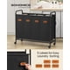 thumbnail image 2 of Organizador de Ropa SONGMICS de 4 Secciones con Ruedas 200L Negro Tinta, 2 of 6