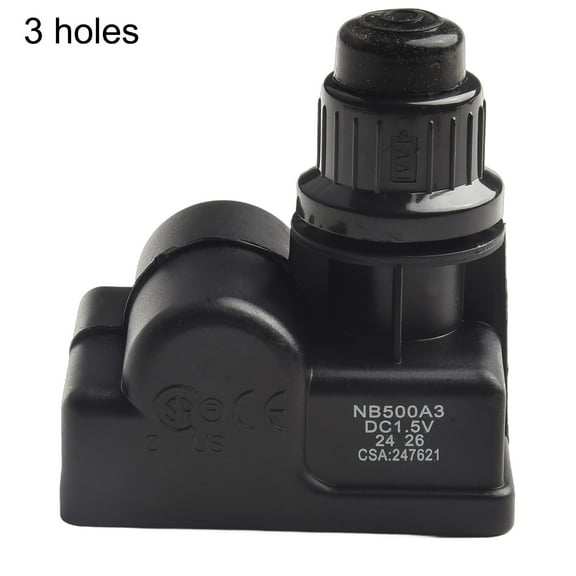 BBQ Gas Grill Ignitor 3 hole Outlet AA Battery Generator Push Button Ignitor Kitchen Barbecue BBQ & Grill Replacement Parts