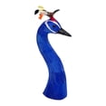 thumbnail image 2 of simhoa Peacock Mannequin Head Decorative Party Elegant Simulation Animal Head Model Blue 35cm, 2 of 8