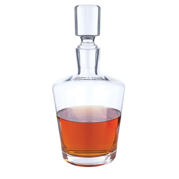 True Rothwell Liquor Decanter for Whiskey, Bourbon, Scotch, Home Bar, 36oz