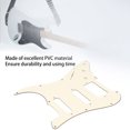 thumbnail image 4 of Guitar Pickguard,Durable PVC Plastic Front Plate Panel Cover Electric Guitar Guard Scratch Board Instrument Accessories, 4 of 8