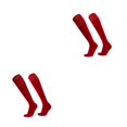 thumbnail image 3 of Jumpingount Calcetines unisex de color sólido: materiales cómodos y duraderos, varios estilos mientras protegen los pies durante el ejercicio. rojo código de los niños 2Conjunto, 3 of 6