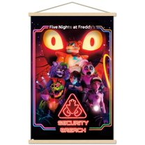 Five Nights at Freddy's: Security Breach - Key Art Wall Poster with Magnetic Frame, 22.375" x 34"
