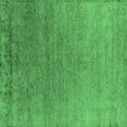 thumbnail image 1 of Ahgly Company Indoor Square Oriental Emerald Green Industrial Area Rugs, 8' Square, 1 of 4