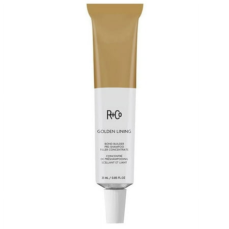 R+Co Golden Lining Bond Builder Pre Shampoo Filler Concentrate 12 x 25ml / 0.85oz