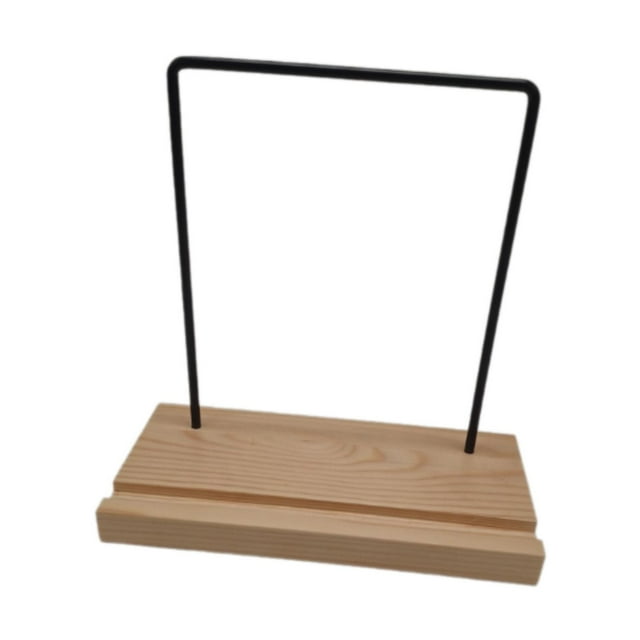 HILABEE Présentoir de CD sur Pied Organisateur Bois Vinyle Disques Rangement Organisateur pour CD Brun Clair