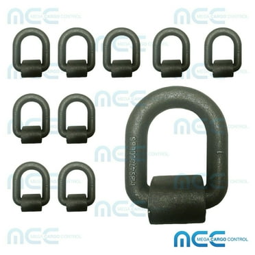 4 Weld On Grab Chain Hooks 3/8" WLL 6,600 Bucket Trailer Rigging - Foto 3