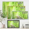 thumbnail image 4 of Designart 'Path in Green Bamboo Forest' Traditional Framed Canvas Wall Art Print, 4 of 5