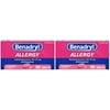 benadryl allergy ultratab tablets, 100 tablets (pack of 2)