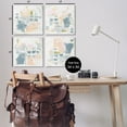thumbnail image 4 of Stupell Industries Soft Chaotic Collage Abstract Painting Wrapped Canvas Art Print Wall Art, 17 x 17, Set of 4, 4 of 8
