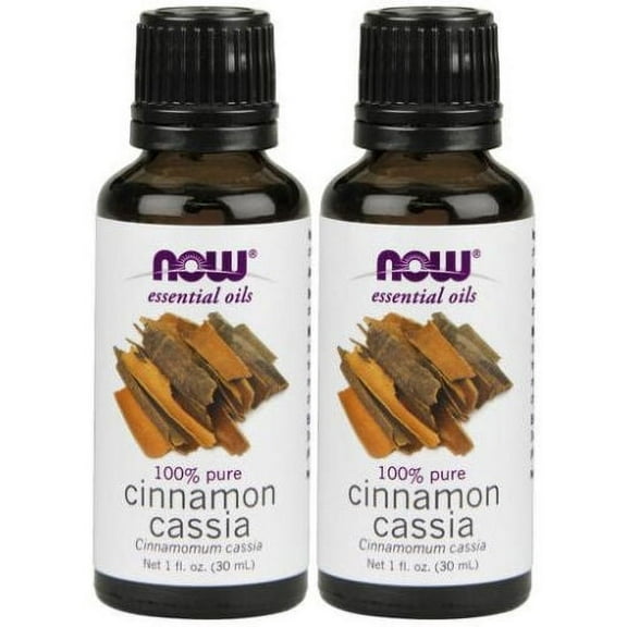 Now Foods - Cinnamon Cassia Oil 1 oz (Pack of 2)