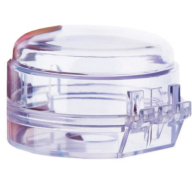 Cubierta transparente para perilla de estufa de gas | Protector de seguridad infantil para interruptor | Cerradura duradera para perilla de horno resistente a altas temperaturas | Fácil instalación