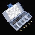 thumbnail image 4 of Jeu de Réparation de Fil, 12pcs M4x0.7 Fil Réparation Thread Réparation Outil Auto Taraudage Insert de Fil Maximisé Efficacité, 4 of 9