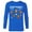 Royal, variant on Marvel Avengers Gingerbread Cookie Ornaments Holiday Standard - Long Sleeve T-Shirt for Men – Customized-Royal