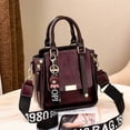 thumbnail image 4 of Bolso de mujer 2023 nuevo bolso de mano retro de moda estilo coreano sencillo e informal bolso cruzado de un solo hombro, 4 of 4