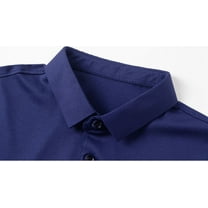 PEASKJP Polo Shirts for Men Big and Tall Polos for Men Tall Men's Long Sleeve Polo Shirt Golf Polo (,M)