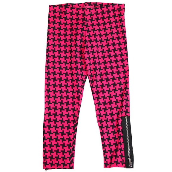 Flowers by Zoe Little Girls' Stylish Comfort Houndstooth Leggings