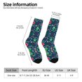 thumbnail image 2 of Balery Christmas Calcetas Largas con Estampado para Hombre y Mujer – Suaves y Transpirables, Talla Única (US 5-11), 2 of 6
