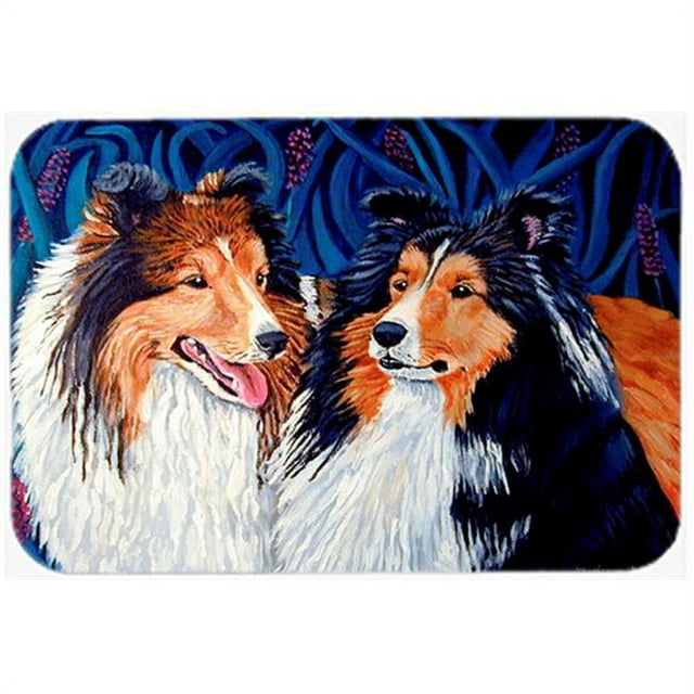 Carolines Treasures 7508LCB Sheltie Planche à Découper en Verre - Grand
