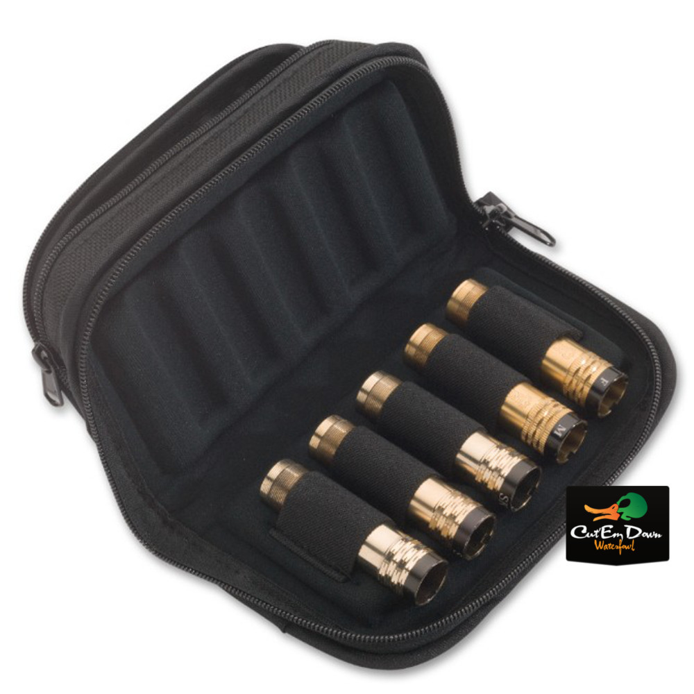 Browning 1211130 Flex Foam Choke Tube Case 8" L x 2" W x 5" H Nylon Black 5 Choke Tubes