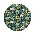 thumbnail image 2 of XMXY Green Cartoon Dinosaur Spare Tire Cover, Universal Waterproof Cover for Jeep RV Tire Wheel Protection, 17 inch, 2 of 8