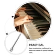 thumbnail image 3 of CTIRCHIU 4Pcs Plated Silver Piano Action Hardware Replacement Kit for Precise Piano Maintenance, 3 of 8