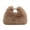 Camel, variant on Yucurem Women Faux Fur Fluffy Shoulder Bag Soft Plush Handbag For Travel Party (Beige) Plush bag (Beige)