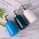 thumbnail image 3 of Dispensador de jabón, botella exprimible de desinfectante para manos, gel de ducha en botellas inferiores (1 pieza, azul mate) ER, 3 of 5