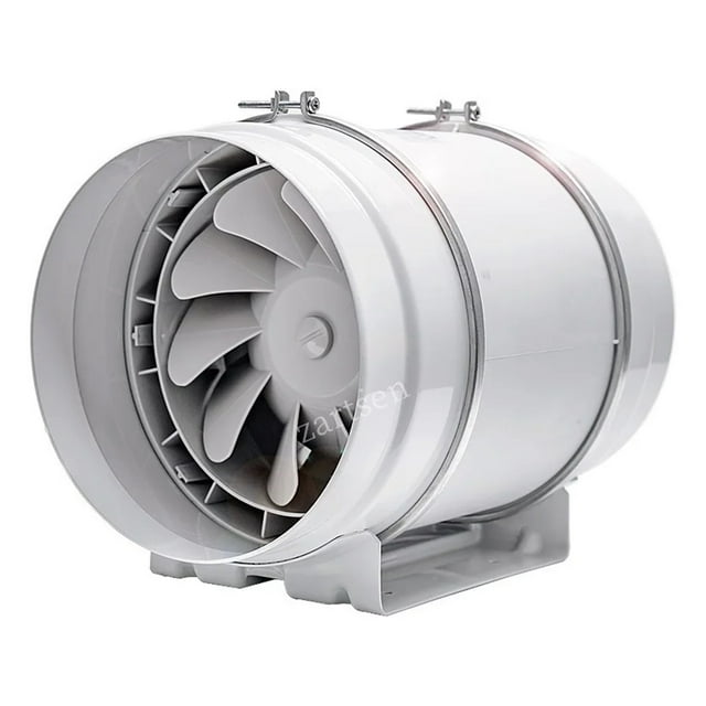 4Inch Duct Blower Fan Ventilating Ventilation Channnel Pipe Exhaust Air Extractor For Kitchen Bathroom Ventilator ,Fast Wind Speed