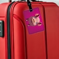 thumbnail image 5 of Pig Pink Sweet Faux Leather Travel Luggage Tag, 5 of 7