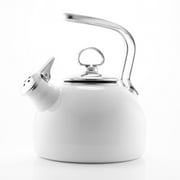 Chantal Tea Kettle Classic Harmonica Whistling Teakettle, 1.8 quart, Marigold