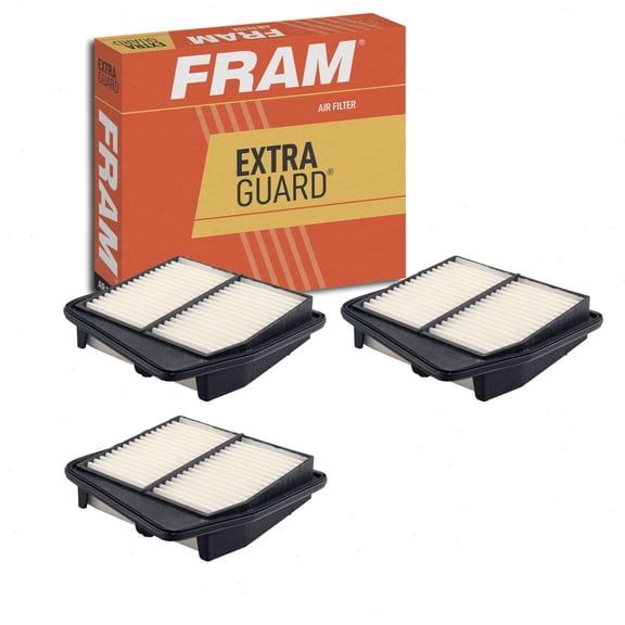 3 pc FRAM CA10802 Extra Guard Air Filters for 13 71 7 601 868 33-2465 9110 A36104 AF3617 LX1991 VA-423 Intake Inlet Manifold Fuel Delivery Filters