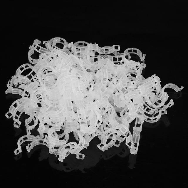 100Pcs Vegetable Fruit Tree Seedling Nursery Plastic Grafting Clips Plants Gardening Tools