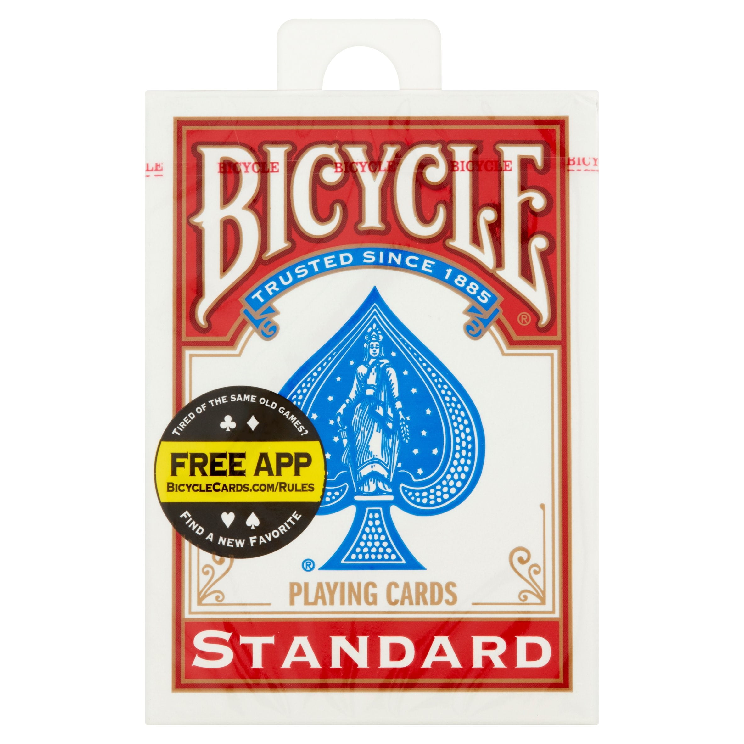 Details about   TWO NEW Sealed Packs Deck of BICYCLE Standard Face Poker Playing Cards Red/blue 