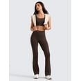 thumbnail image 4 of CRZ YOGA Butterluxe Flare Leggings 33.5" High Waist Bootcut Wide Leg Lounge Womens Yoga Pants, 4 of 7