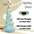 thumbnail image 4 of Tower Glass Christmas Tree-Christmas Tree Light Decorations, Colorful Tabletop Holiday Decoration, Colorful Tree For Indoor Holiday Decor, Christmas Eve Night Decor, 4 of 7