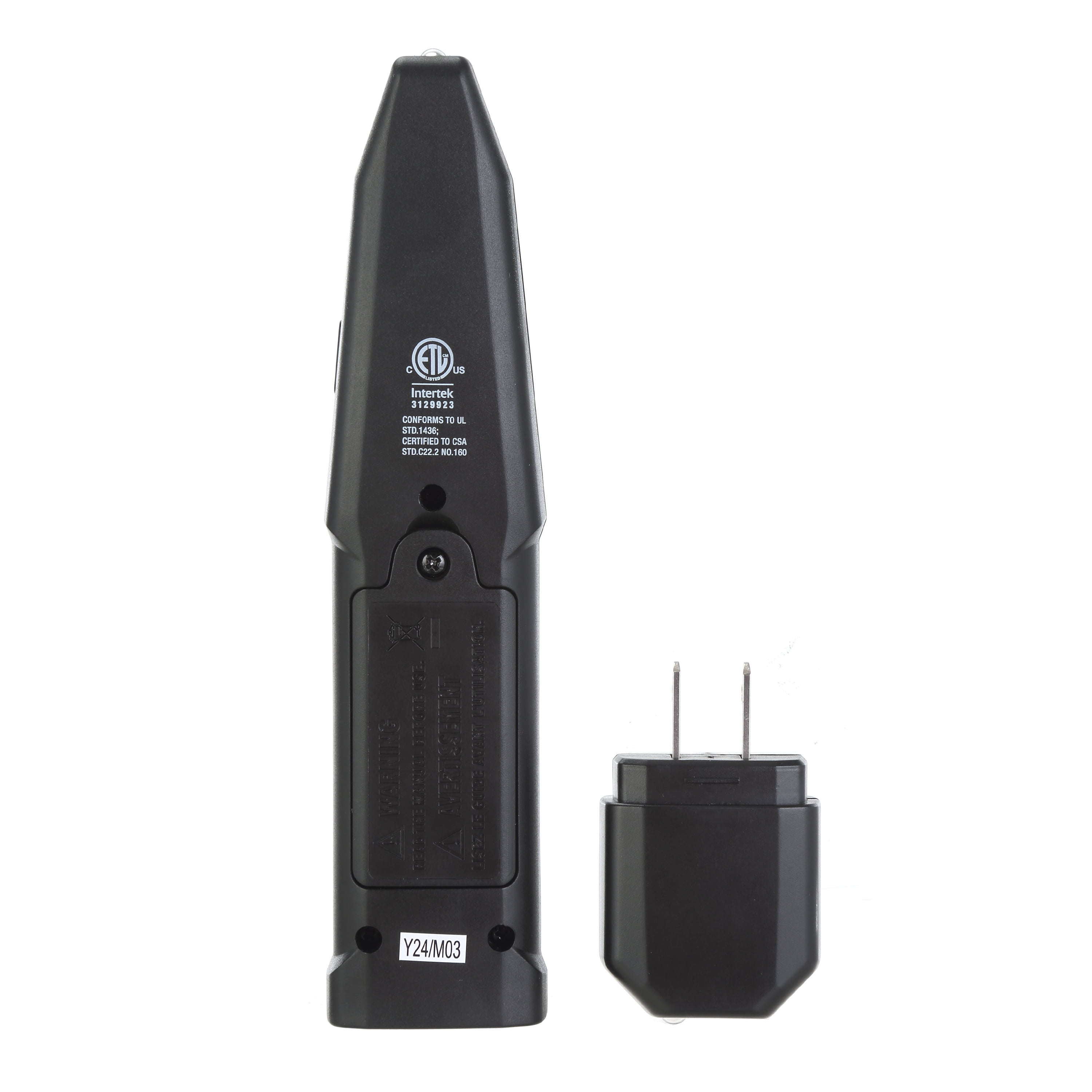 Hyper Tough Circuit Breaker Locator TD35306G, New, 1 Each, 8.5 in x 1.5 in x 0.75 in, 9-volt Battery Included, AC 90 - 120 Volts, LED Display