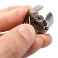 thumbnail image 2 of LEEYNEER 2pcs Industrial Sewing Machine Bobbin Case Sewing Machine Common Flat Bobbin Sleeve Sewing Supplies (Silver), 2 of 5